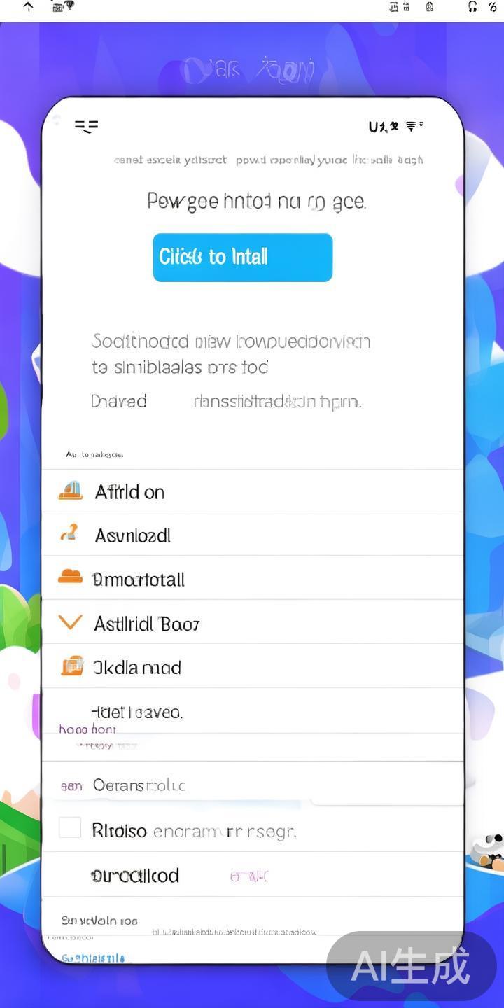 开始安装：找到下载完成的安装包，点击以开始安装。A