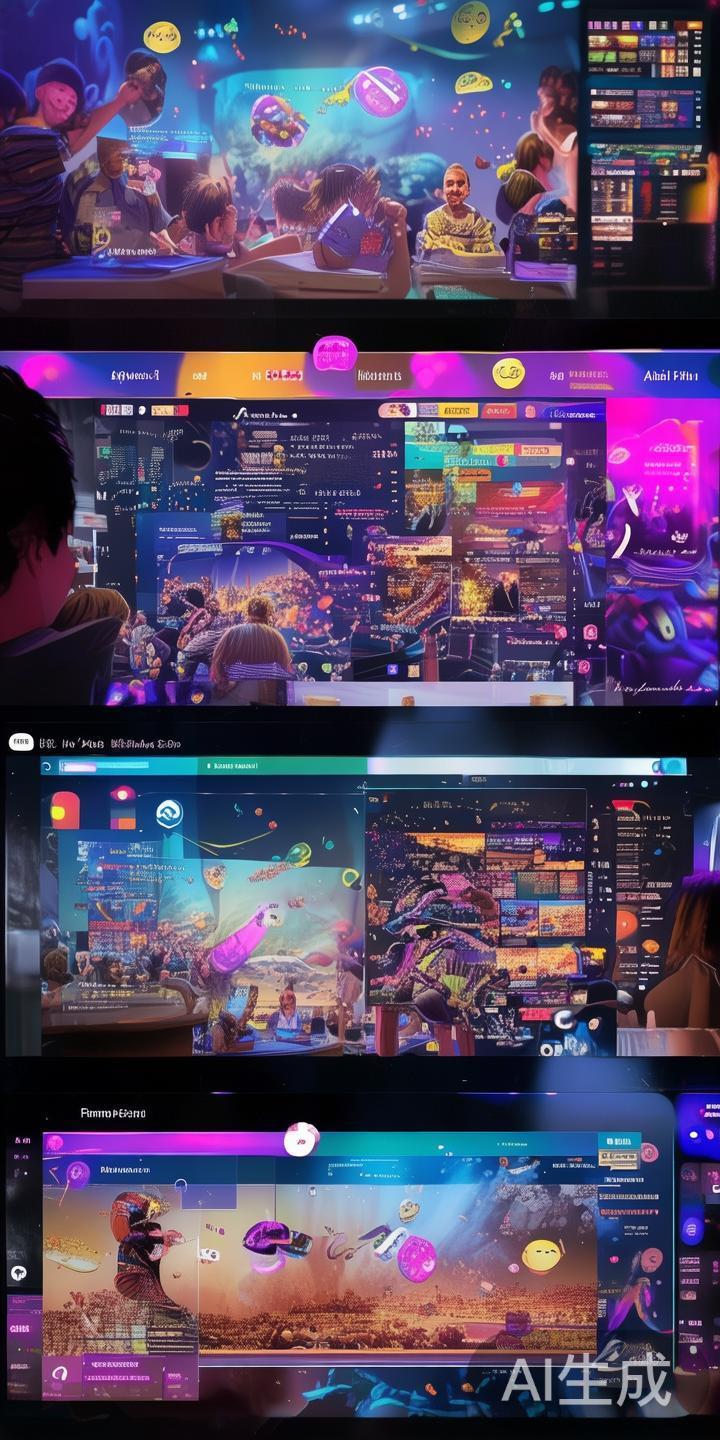 此外，设计多元化的互动功能也极为重要。诸如实时弹幕