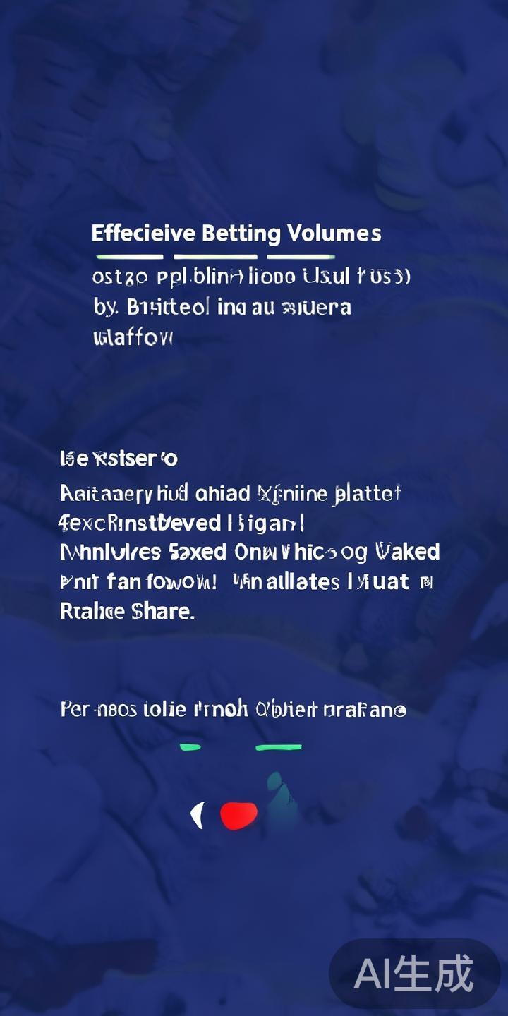 在体育博彩行业中，有效投注额（Effective&nbsp;